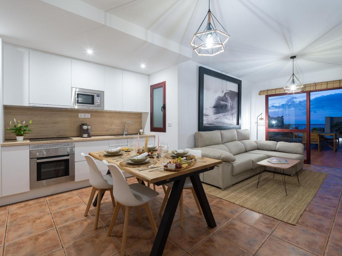 Giraud II - Secluded Beachfront Duplex Santa Maria de Guia de Gran Canaria エクステリア 写真