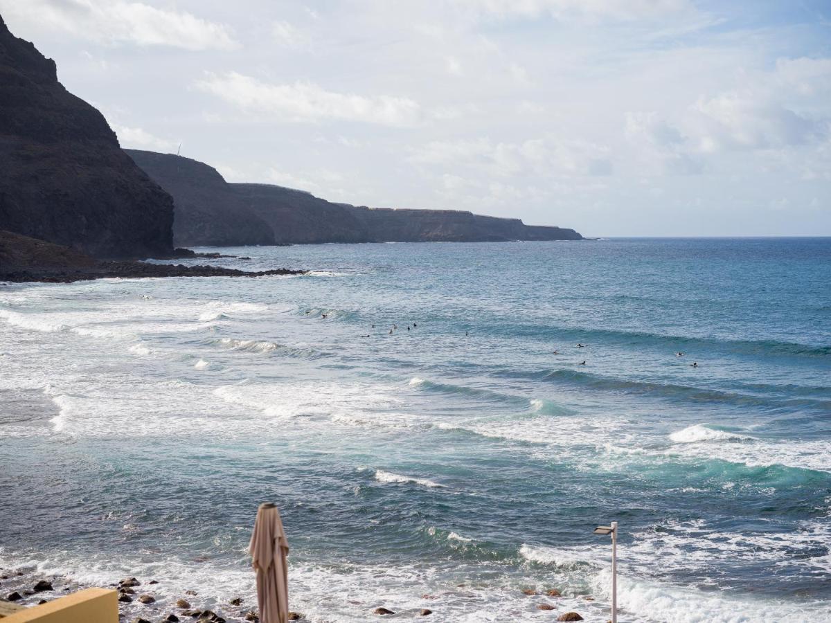 Giraud II - Secluded Beachfront Duplex Santa Maria de Guia de Gran Canaria エクステリア 写真