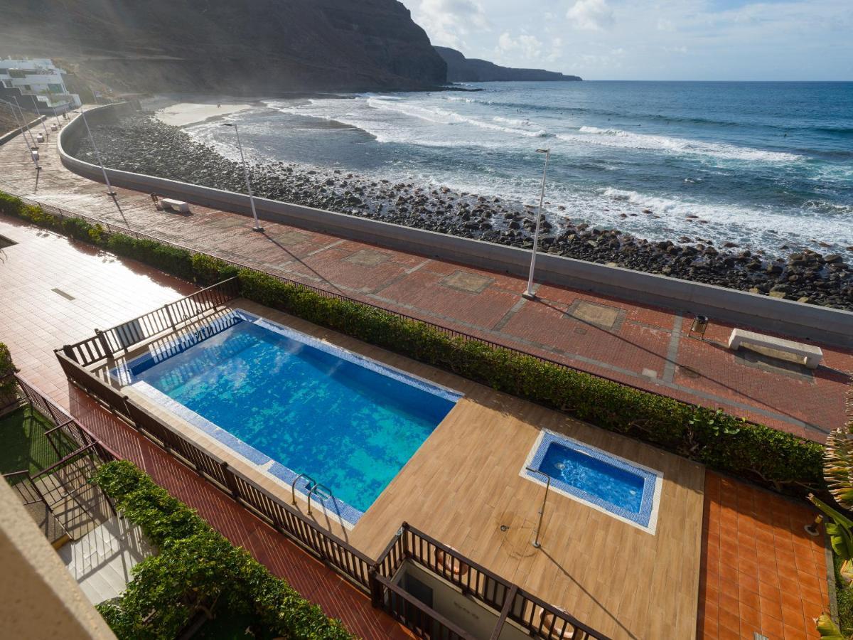 Giraud II - Secluded Beachfront Duplex Santa Maria de Guia de Gran Canaria エクステリア 写真