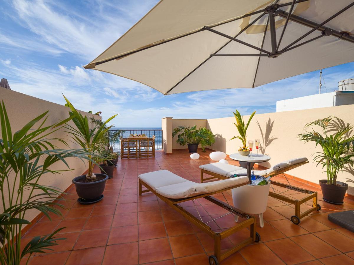 Giraud II - Secluded Beachfront Duplex Santa Maria de Guia de Gran Canaria エクステリア 写真