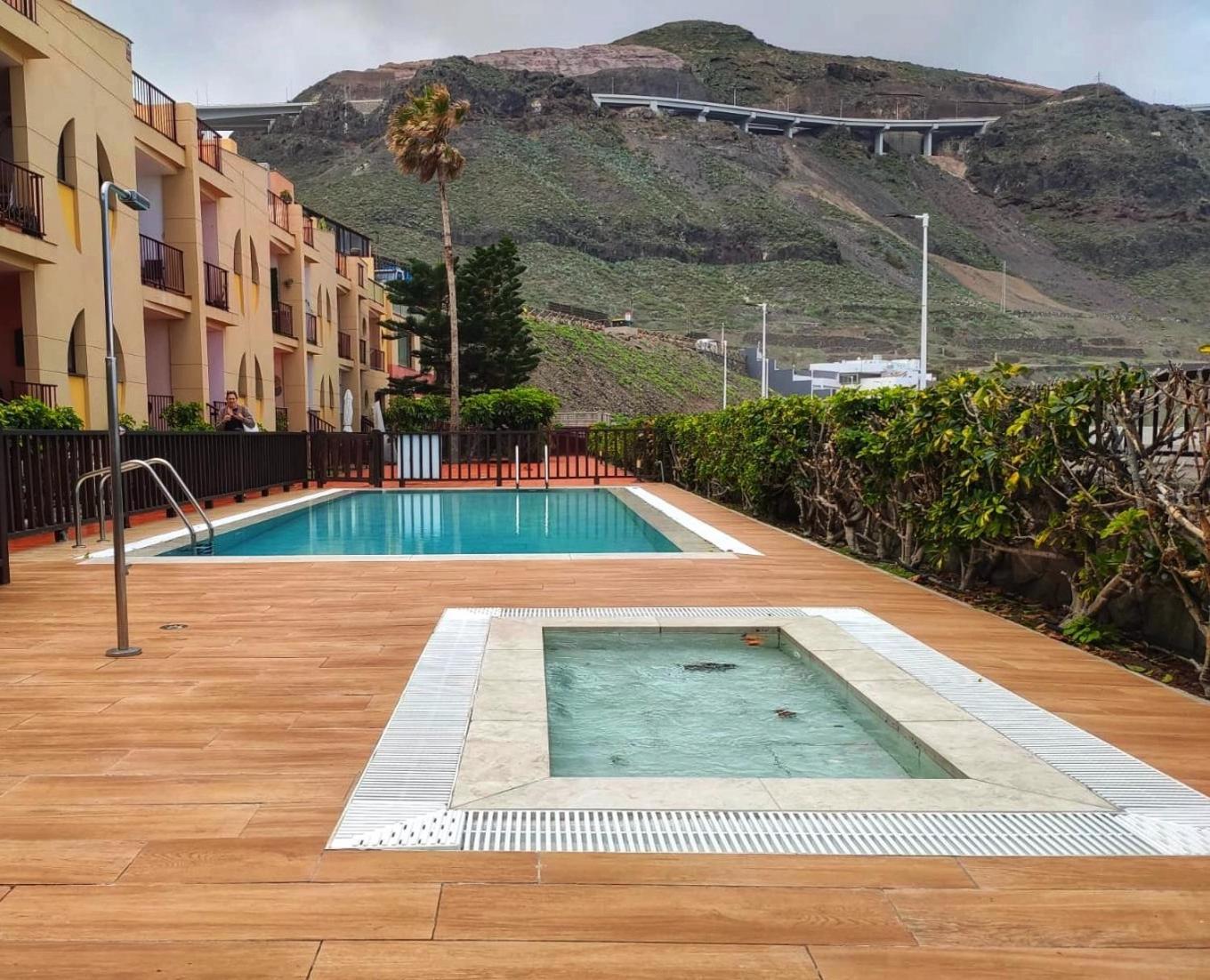 Giraud II - Secluded Beachfront Duplex Santa Maria de Guia de Gran Canaria エクステリア 写真
